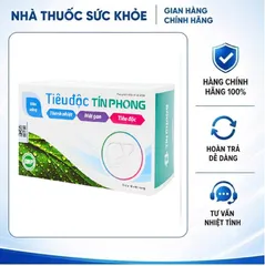 (Hàng chính hãng) Viên Uống Tiêu Độc Tín Phong Hỗ Trợ Thanh Nhiệt, Giải Độc - Hộp 50 Viên