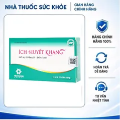 (Hàng chính hãng) Thực phẩm bảo vệ sức khỏe Ích Huyết Khang - 30 viên