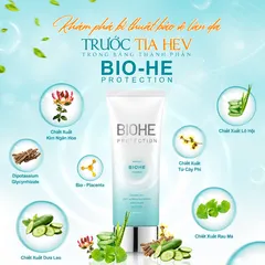(Hàng chính hãng) Kem Chống Nắng Sinh Học BioHe Protection Dr Lacir 60g - SPF50/PA+++, Chống Tia HEV