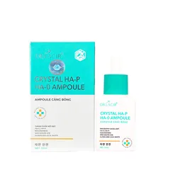 (Hàng chính hãng) Serum Dr Lacir Crystal HA-P HA-0 Ampoule 25ml - Căng Bóng, Dưỡng Ẩm, Mờ Thâm Nám