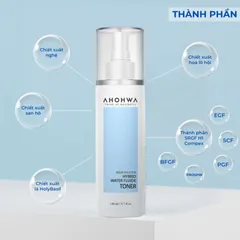(Hàng nhập khẩu) Toner Ahohaw Hybird Water Fluide 140ml - Hỗ Trợ Cân Bằng Da, Cấp Ẩm, Làm Dịu Da