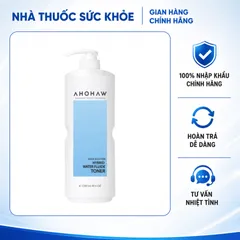 (Hàng nhập khẩu) Toner Ahohaw Hybird Water Fluide 1000ml - Hỗ Trợ Cân Bằng Da, Cấp Ẩm, Làm Dịu Da