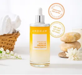 (Hàng nhập khẩu) Tinh Chất Trẻ Hóa Cải Thiện Nếp Nhăn Ahohaw Inten Cure Premium Complex Ampoule 50ml