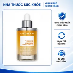 (Hàng nhập khẩu) Tinh Chất Trẻ Hóa Cải Thiện Nếp Nhăn Ahohaw Inten Cure Premium Complex Ampoule 50ml