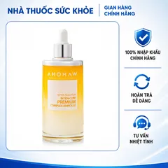 (Hàng nhập khẩu) Tinh Chất Trẻ Hóa Cải Thiện Nếp Nhăn Ahohaw Inten Cure Premium Complex Ampoule 150ml