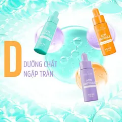 (Hàng chính hãng) Serum Bộ Ba ADN Ampoules Dr Lacir - Bộ 3 Chai (Mỗi Chai 10ml) - Trẻ Hóa, Phục Hồi, Mờ Thâm Nám