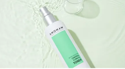 (Hàng nhập khẩu) Toner Ahohaw Control Clinical Cân Bằng Da, Cấp Ẩm Dịu Nhẹ, Cải Thiện Mụn 140ml
