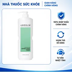 (Hàng nhập khẩu) Toner Ahohaw Control Clinical Cân Bằng Da, Cấp Ẩm Dịu Nhẹ, Cải Thiện Mụn 1200ml