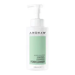(Hàng nhập khẩu) Sữa Rửa Mặt Dạng Bọt Dành Cho Da Dầu Mụn Ahohaw Control Clearing Foam Cleanser 480ml