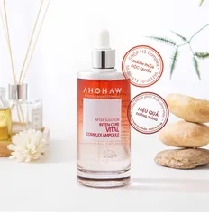 (Hàng nhập khẩu) Tinh Chất Dưỡng Trắng, Mờ Thâm, Giảm Sắc Tố Sạm Màu Ahohaw Inten Cure Vital Complex Ampoule 150ml