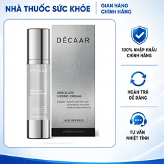 (Hàng nhập khẩu) Kem Dưỡng Ẩm Trẻ Hóa Da Décaar Absolute Hydro Cream 50ml