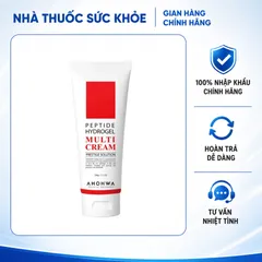 Kem Dưỡng Trắng Trẻ Hóa Ahohaw Peptide Hydrogel Multi Cream 200g - Dưỡng Ẩm, Căng Bóng, Chăm Sóc Da Đa Năng Hàn Quốc