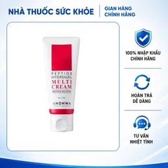 Kem Dưỡng Trắng Trẻ Hóa Ahohaw Peptide Hydrogel Multi Cream 50g - Dưỡng Ẩm, Căng Bóng, Chăm Sóc Da Đa Năng Hàn Quốc