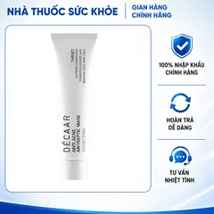 (Hàng nhập khẩu) Mặt Nạ Giảm Mụn Làm Dịu Da Décaar Anti-Acne Antiseptic Mask - 15ml