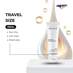 Gel Décaar Delicate Soothing 30ml - Gel Dưỡng Làm Dịu Da, Hỗ Trợ Giảm Đỏ, Ngứa, Căng Khô, Phục Hồi Độ Ẩm, Dành Cho Da Nhạy Cảm
