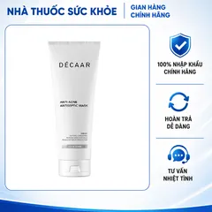 (Hàng nhập khẩu) Mặt Nạ Giảm Mụn Làm Dịu Da Décaar Anti-Acne Antiseptic Mask - 50ml