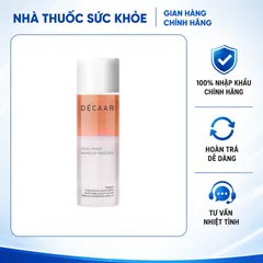 (Hàng nhập khẩu) Lotion Tẩy Trang Décaar Dual Phase Makeup Remover 150ML - Làm Sạch Sâu Lớp Trang Điểm, Cấp Ẩm & Làm Dịu Da