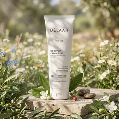 (Hàng nhập khẩu) Kem Chống Nắng Dẫn Xuất Oxy Tươi Décaar BB Oxygen Cream SPF50 Màu Ivory 100ml