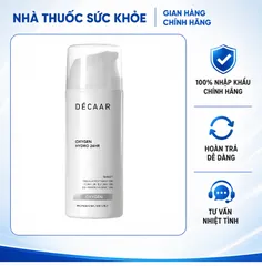 (Hàng nhập khẩu) Kem dưỡng ẩm dẫn xuất Oxy Décaar Oxygen Hydro 24HR - Tuýp 100ml