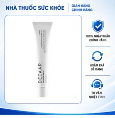 (Hàng nhập khẩu) Mặt Nạ Làm Dịu Da Dẫn Xuất Oxy Tươi Décaar Oxygen Mask - Tuýp 15ml