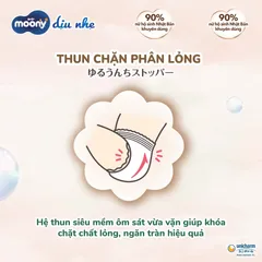 (Hàng nhập khẩu) Tã Quần Moony Dịu Nhẹ Size M 46 Miếng - Bông Organic Tự Nhiên, Siêu Thấm Hút & Chống Hăm Cho Bé (5-10kg)