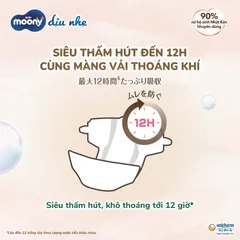 (Hàng nhập khẩu) Tã Quần Moony Dịu Nhẹ Size M 46 Miếng - Bông Organic Tự Nhiên, Siêu Thấm Hút & Chống Hăm Cho Bé (5-10kg)