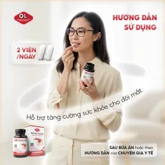 Viên uống hỗ trợ mắt Nutra Vision Olympian Labs - Vitamin và Khoáng Chất Bảo Vệ Mắt, Giảm Mệt Mỏi, Sản Phẩm Chính Hãng Mỹ