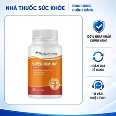 (Hàng nhập khẩu) AusNatures Super Immune Lọ 60 Viên - Bổ Sung Kẽm & Vitamin C Hỗ Trợ Tăng Cường Sức Đề Kháng