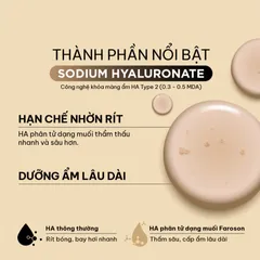 (Hàng nhập khẩu) Faroson HA Bio Placenta Serum Hộp 6 Lọ x 10ml - Serum Dưỡng Ẩm Hỗ Trợ Làm Mịn Da