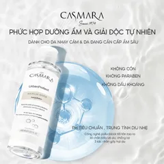 (Hàng nhập khẩu) Nước Tẩy Trang Casmara Urban Protect Micellar Water Anti-Pollution 400ML - Làm Sạch Sâu, Dịu Nhẹ, Mềm Mịn Da