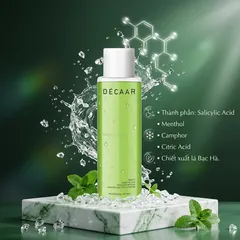 (Hàng chính hãng) Lotion Acid Cho Da Dầu Mụn Décaar Phyto Lotion – Chai 150ml