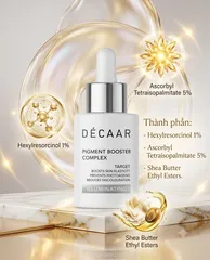 (Hàng nhập khẩu) Serum Phức Hợp Booster Décaar Pigment Booster Complex Hỗ Trợ Giảm Sắc Tố Da - Chai 20ml