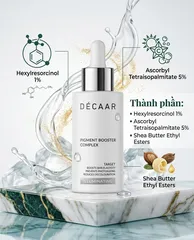 (Hàng nhập khẩu) Serum Phức Hợp Booster Décaar Pigment Booster Complex Hỗ Trợ Giảm Sắc Tố Da - Chai 50ml