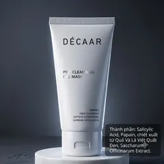 (Hàng nhập khẩu) Mặt Nạ 3 In 1 Décaar Pro Cleansing Gel Mask - Tuýp 150ml