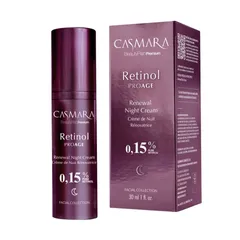 (Hàng nhập khẩu) Kem Dưỡng Ban Đêm Casmara Retinol ProAge Renewal Night Cream 0.15% - Trẻ Hóa & Tái Tạo Da, 30ml