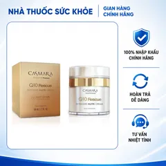 (Hàng nhập khẩu) Casmara Q10 Rescue Intensive Nutri Cream 50ML - Kem Dưỡng Phục Hồi, Chống Nhăn, Dưỡng Ẩm Chuyên Sâu