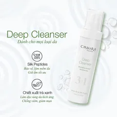 (Hàng nhập khẩu) Sữa Rửa Mặt Casmara Deep Cleanser Multifunctional 3 In 1 150ml - Làm Sạch, Tẩy Trang, Cân Bằng Da