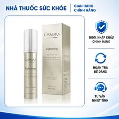 (Hàng nhập khẩu) Casmara Lightening Clarifying Anti-Aging Cream SPF50 50ml - Kem Dưỡng Sáng Da, Mờ Nám & Chống Nắng