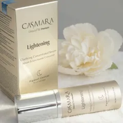 (Hàng nhập khẩu) CASMARA Lightening Clarifying Concentrated Serum 30ML - Serum Dưỡng Sáng, Hỗ Trợ Mờ Thâm Nám