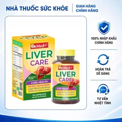 (Hàng nhập khẩu) Liver Care MediUSA 30 Viên - Hỗ Trợ Giải Độc Gan, Bảo Vệ Gan