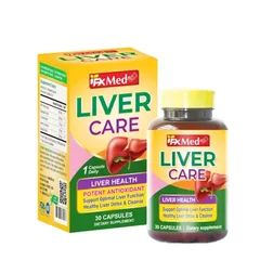 (Hàng nhập khẩu) Liver Care MediUSA 30 Viên - Hỗ Trợ Giải Độc Gan, Bảo Vệ Gan