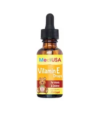 (Hàng nhập khẩu) Vitamin E Drops MediUSA hỗ trợ miễn dịch cho bé - Chai 30ml