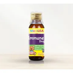 (Hàng nhập khẩu) Siro Immune Drops MediUSA hỗ trợ tăng đề kháng cho trẻ - Chai 100ml