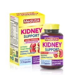 (Hàng nhập khẩu) Kidney Support MediUSA 30 Viên - Hỗ Trợ Chức Năng Thận