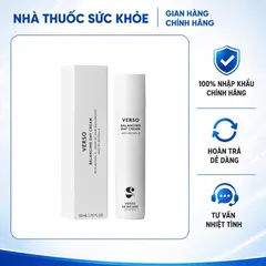 (Hàng nhập khẩu) Verso Balancing Day Cream 50ml - Kem Dưỡng Cân Bằng Dầu Ẩm Ban Ngày