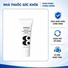 (Hàng nhập khẩu) Verso Barrier Strengthening Cream 10ml - Kem Dưỡng Hỗ Trợ Phục Hồi Da, Củng Cố Lớp Bảo Vệ Da