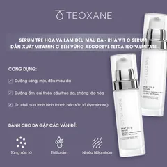 (Hàng nhập khẩu) Teoxane RHA Vit C Serum 30ml - Tinh Chất Hỗ Trợ Dưỡng Ẩm Và Làm Sáng Da