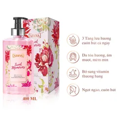 (Hàng chính hãng) Sữa Tắm Adiva Dưỡng Ẩm Hương Nước Hoa Sweet Memories 400ml