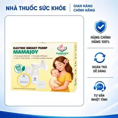 (Hàng chính hãng) Máy Hút Sữa Điện Đôi MamaJoy