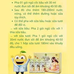 (Hàng chính hãng) Ngũ Cốc Bầu Lạc Lạc Premium Dr.Maya Hộp 30 Gói x 20g